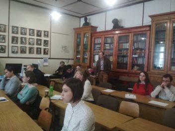 Заседание секции «Литературная культура России XVIII века»